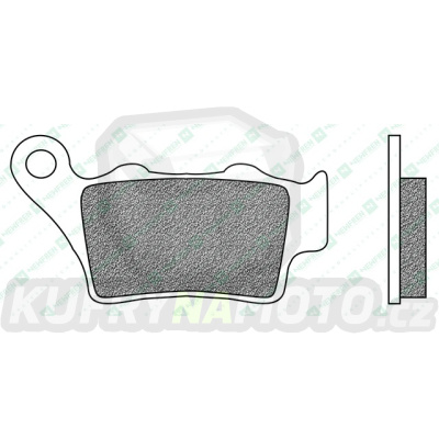 brzdové destičky, NEWFREN (směs OFF ROAD DIRT SINTERED) 2 ks v balení
