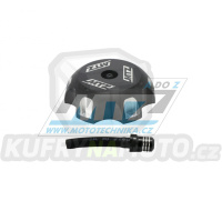 Víčko nádrže Alu - Yamaha YZ125+YZ250 / 94-01 + YZF250+YZF400+YZF426+YZF450+WRF400+WRF426 / 98-02 + Suzuki RMZ250 + LTR450 / 06-11 + LTZ400 / 03-09 + DRZ400E / 00-07 + DRZ125 / 03-11 + DRZ50+DRZ70 - černé