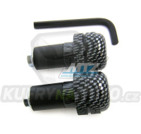 Koncovky/závaží řidítek ANTIVIBRATION - carbonové (pro vnitřní průměr řidítek ¤17mm)