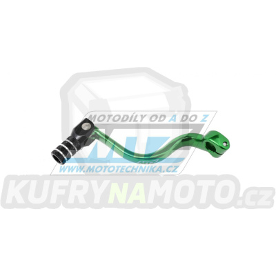 Řadička (řadicí páka) Kawasaki KX125 / 94-08 - zelená
