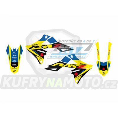 Polepy na motocykl (sada polepů Dream5) Suzuki RMZ250 / 19-24 + RMZ450 / 18-24 - typ polepů Dream5