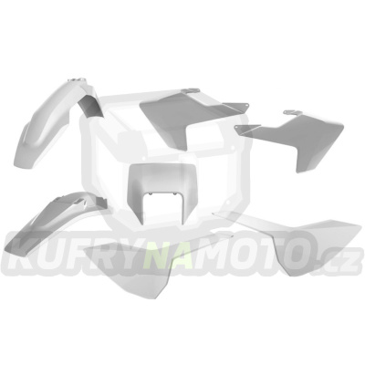 Sada plastů POLISPORT white ktm
