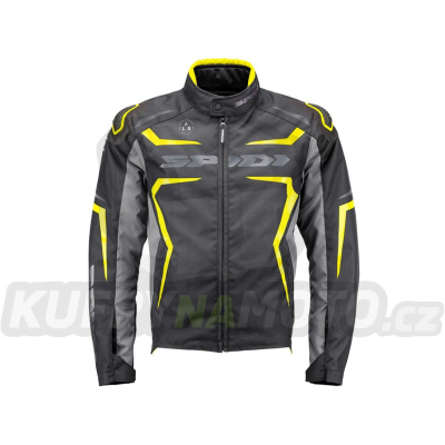 bunda RACE EVO H2OUT, SPIDI (černá/žlutá fluo)