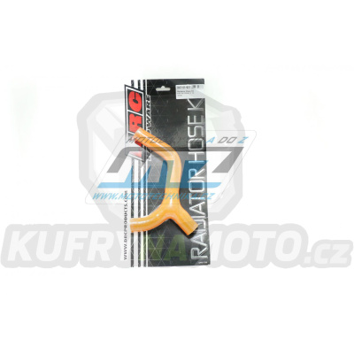 Hadice chladiče DRC RADIATOR HOSE KIT - DRC D47-01-927 - KTM 400EXC+450EXC+530EXC / 08-11 - oranžové (sada 1ks)