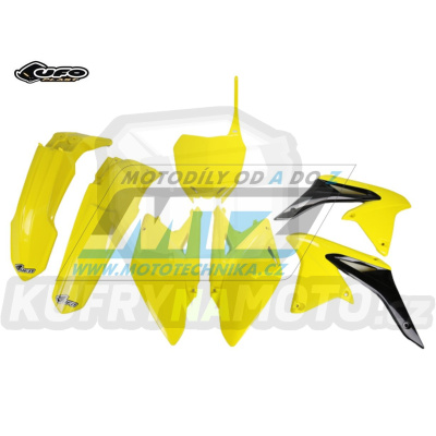 Sada plastů Suzuki RMZ250 / 10 - barva žlutá