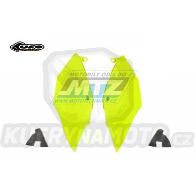 Bočnice Honda CRF450R / 17-20 + CRF250R / 18-20 - barva FLUO žlutá (neon žlutá)