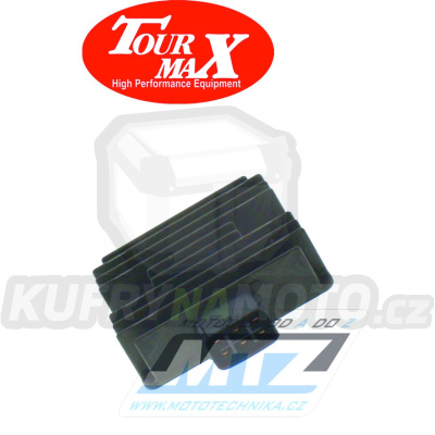 Regulátor dobíjení RGU-327 Tourmax - Suzuki AN400 Burgman / 13-17 + GSR600 / 06-11 + LTA750X Kingquad / 17-18 + LTF400F KingQuad + LTA400F King Quad / 14-21 + LTA500X KingQuad / 15-18