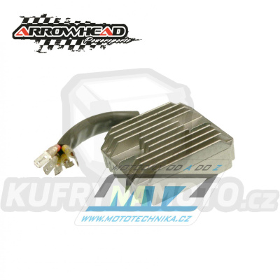 Regulátor dobíjení Suzuki DR125S + DR250S + RG250 Gamma + GS300 + GS450E + GS450L Chop + GSX400E + GS850G + GR650 Temter + GSX750E + GS850G + GS1100G + GSX1100E + GS1150