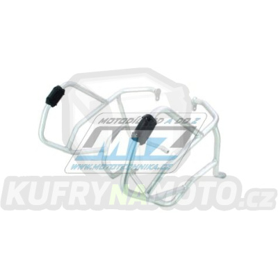 Padací rám Dual Sport Crash Bar - Honda XL1000V Varadero / 99-11 - barva stříbrná Ice Polished