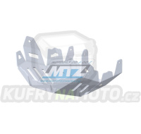 Kryt pod motor hliníkový Dual Sport - Kawasaki KLE650 Versys / 15-21 - barva stříbrná Ice Polished