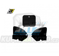 Polepy číslových tabulek (vystřižené) - Suzuki RM125+RM250 / 93 - barva černá