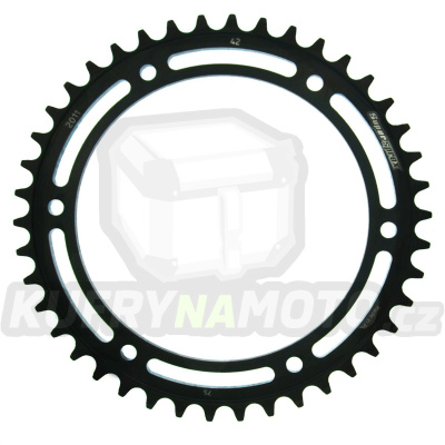Řetězová rozeta SUPERSPROX RFE-2011:42-BLK černý 42 zubů, 530