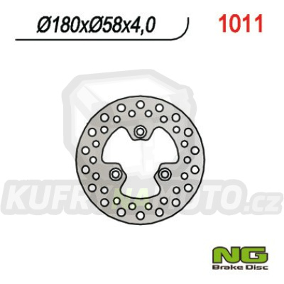 Brzdový kotouč moto NG 1011