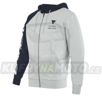Mikina DAINESE PADDOCK FULL ZIP HOODIE šedo/černá