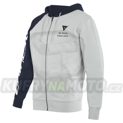 Mikina DAINESE PADDOCK FULL ZIP HOODIE šedo/černá