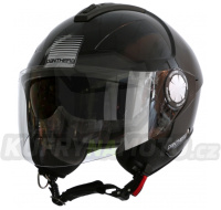 Moto přilba PANTHERA JS2 HALF JET černá