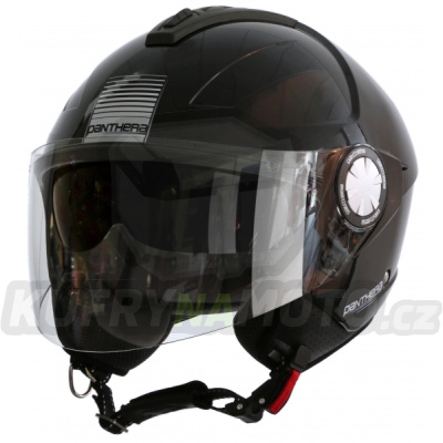 Moto přilba PANTHERA JS2 HALF JET černá