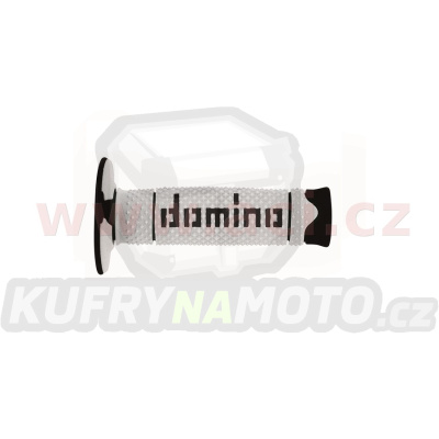 gripy A260 (offroad) délka 120 mm, DOMINO (bílo-černé)