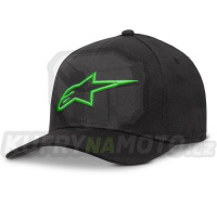 kšiltovka AGELESS CURVE HAT, ALPINESTARS (černá/zelená)