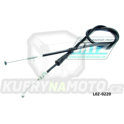 Lanko plynu tlačné PUSH - Honda XR600R / 88-00