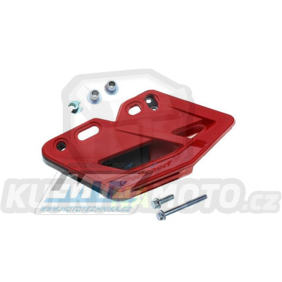 Vodítko řetězu kompletní KTM SX+SXF / 11-22 + EXC+EXCF / 12-23 + Husqvarna TC+TE+FC+FE + Gas-Gas + Sherco / 12-25 + KTM 690 Enduro+690SMC + 790 Adventure+890 Adventure +Husqvarna 701 Enduro+701 Supermoto - červené