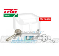 Koncovka brzdové hadice TRW VarioFlex MV10A00 (banjo 10mm přímé) - materiál nerez