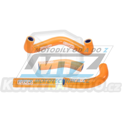 Hadice chladiče KTM 50SX / 09-12 - oranžové (sada 4ks)