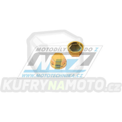 Krytka šestihranného šroubu HEX - pro hlavičku 8mm - barva zlatá