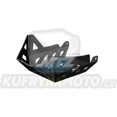 Kryt pod motor hliníkový Dual Sport - Suzuki DL650 V-Strom / 08-11 - barva černá