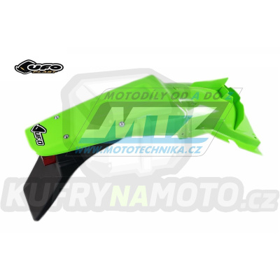 Blatník zadní včetně světla Kawasaki KX125+KX250 / 99-02 - barva zelená