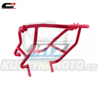 Padací rám Dual Sport Crash Bar - Honda NC750X / 25 + NC750X DCT / 25 - barva červená
