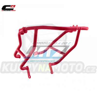 Padací rám Dual Sport Crash Bar - Honda NC750X / 25 + NC750X DCT / 25 - barva červená