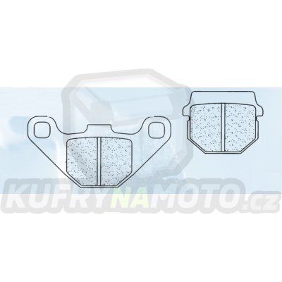 Brzdové destičky CL BRAKES 2469 X59