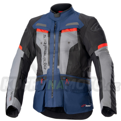 bunda BOGOTA PRO DRYSTAR, ALPINESTARS (tmavě modrá/černá/červená) 2024