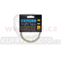 reflexní samolepící páska Bright Tape, OXFORD (šedá reflexní, délka 4,5 m, šířka 10 mm)