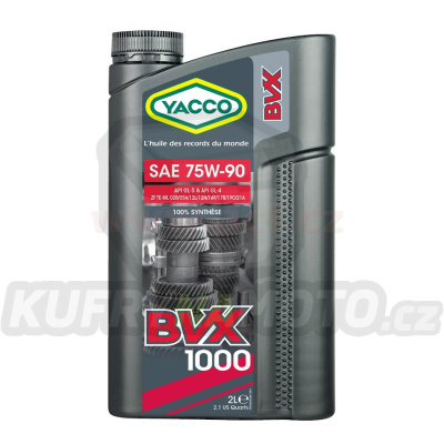 Převodový olej YACCO BVX 1000 75W90 2L