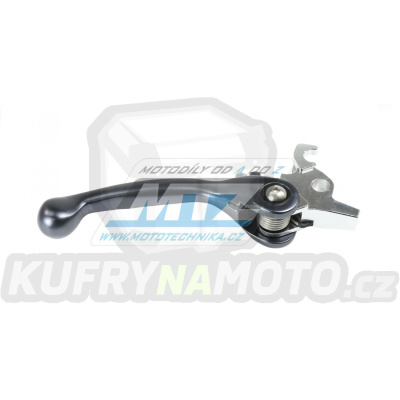 Páčka brzdy FLEX - KTM SX+SXF+EXC+EXCF / 05-13 + Husaberg + Husqvarna + Sherco SE+SEF + TM EN+MX - barva gunmetal