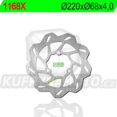 Brzdový kotouč moto NG 1168X
