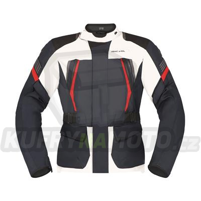 Moto bunda RICHA PHANTOM 3 tmavě modro/šedo/červená