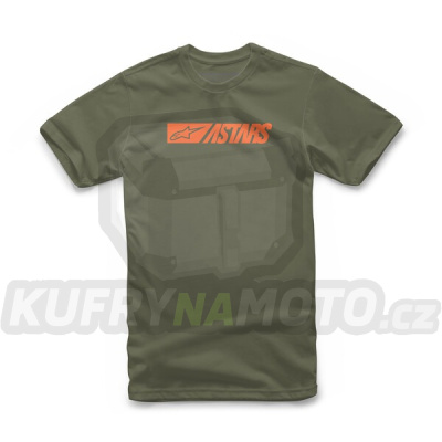 triko REBLAZE TEE, ALPINESTARS (zelená/oranžová)