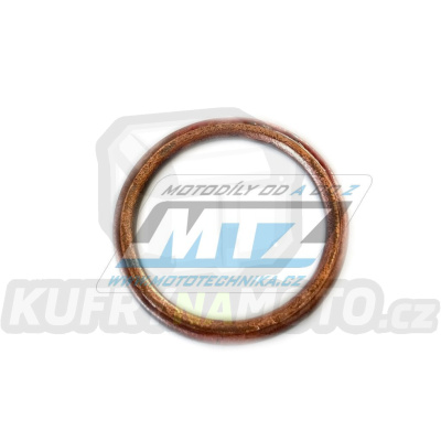 Těsnění výfuku (těsnění mezi motor a svody) - rozměry 34,7x43x4,3mm