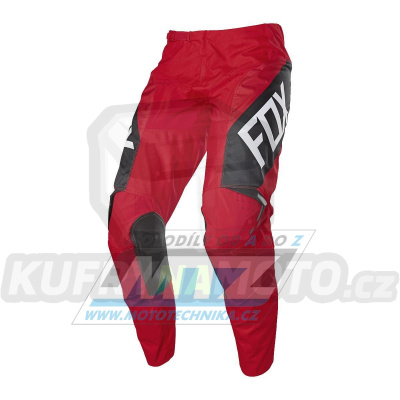 Kalhoty motokros FOX 180 REVN Flame Red - červené