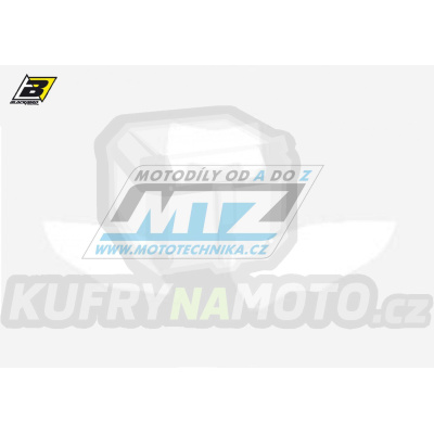 Polepy číslových tabulek (vystřižené) - Husqvarna FE+TE / 15-16 - barva bílá