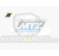Polepy číslových tabulek (vystřižené) - Husqvarna TE250+TE450+TE510 / 08 - barva bílá