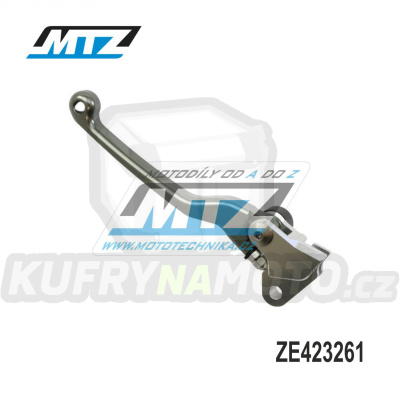 Páčka spojky výklopná MTZ FLEX-CP (4-prsté provedení) - Yamaha YZ125/250 / 00-14 + YZF250+YZF426+YZF450 / 00-08 + Kawasaki KX125 / 06-08 + KX250 / 19-20 + KXF250 / 05-18 + KXF450 / 06-18 + Suzuki RMZ250 / 05-06