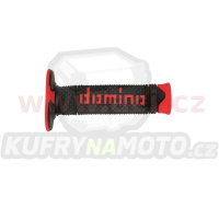 gripy A260 (offroad) délka 120 mm, DOMINO (černo-červené)