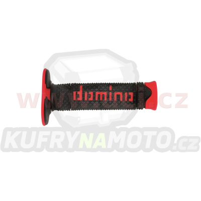 gripy A260 (offroad) délka 120 mm, DOMINO (černo-červené)