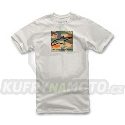 triko FREE CAMO, ALPINESTARS (nebarvená bavlna/multicolor camo)