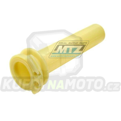 Rukojeť plynu plastová KTM-4takt 250SXF+350SXF+400SX+450SXF+520SX+525SX + 250EXCF+350EXCF+400EXC+450EXC + 500EXC+520EXC+525EXC+530EXC + Husaberg FE450+FE550+FE650 + Beta RR-4takt + Husqvarna TE+TC+FE+FC (pro plynovou rukojeť Domino)