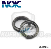 Gufero přední vidlice NOK - rozměry: 43x55x11/14mm - Öhlins